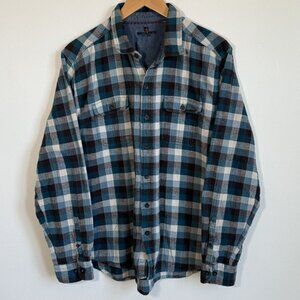 Woolrich Men’s Flannel Shirt 100% Cotton Size L